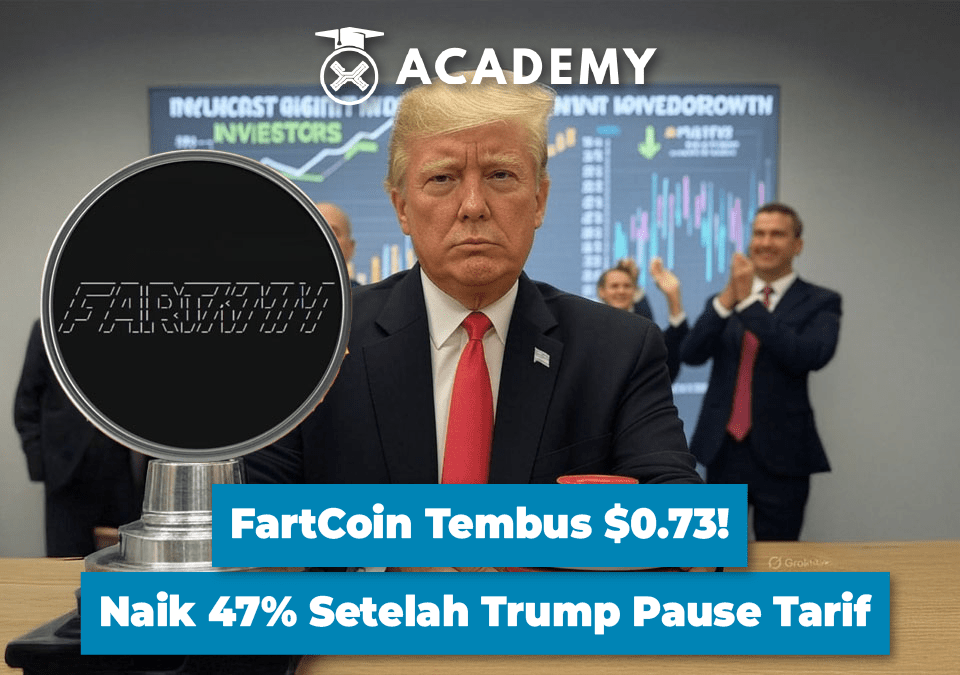 FartCoin Tembus $0.73! Naik 47% Setelah Trump Pause Tarif