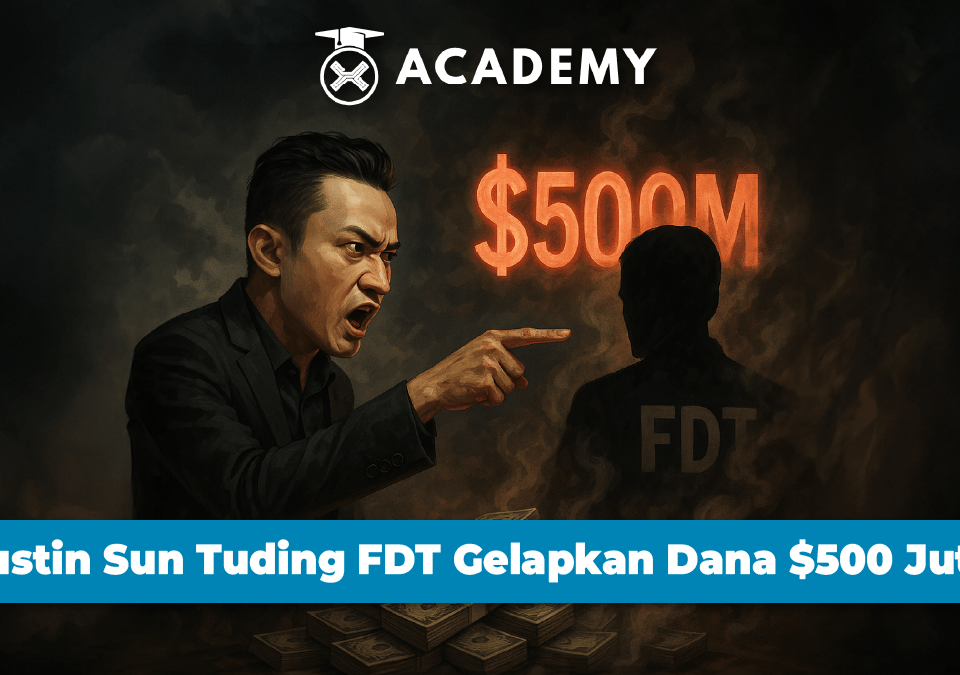 Justin Sun Tuding FDT Gelapkan Dana $500 Juta!