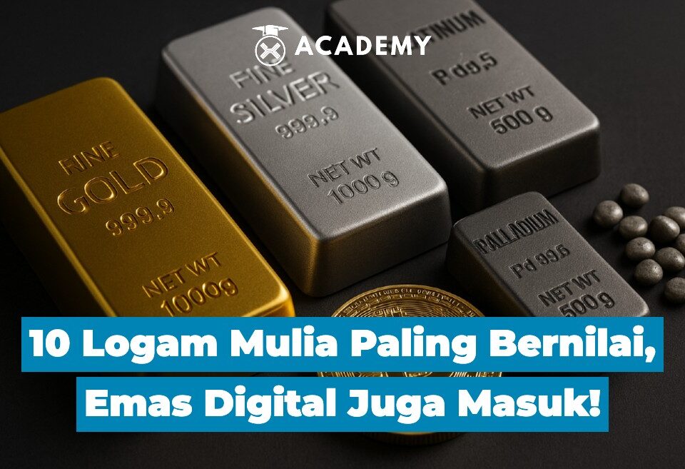 10 Logam Mulia Paling Bernilai, Emas Digital Juga Masuk!