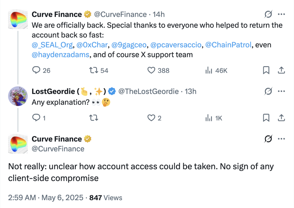 Curve Finance: Penipuan Airdrop CRV Curve Finance: Penipuan Airdrop CRV