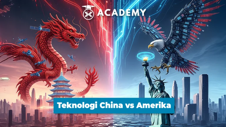 Teknologi China vs Amerika: Persaingan AI, Perang Dagang, & Dampaknya ke Pasar Global