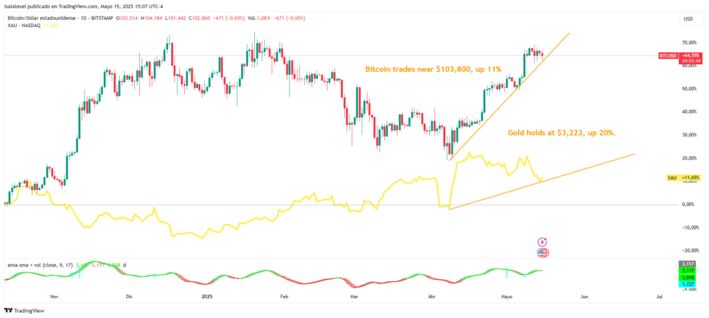 BTC vs Emas: Siapa Lebih Kuat di 2025? BTC vs Emas: Siapa Lebih Kuat di 2025?