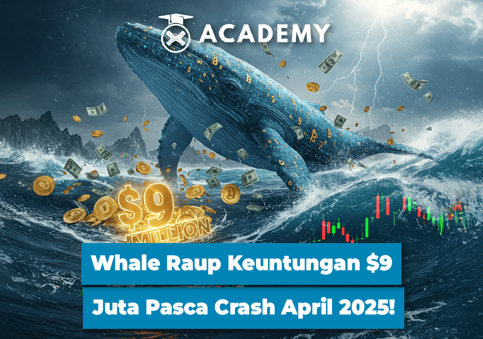 Whale Raup Keuntungan $9 Juta Pasca Crash April 2025!
