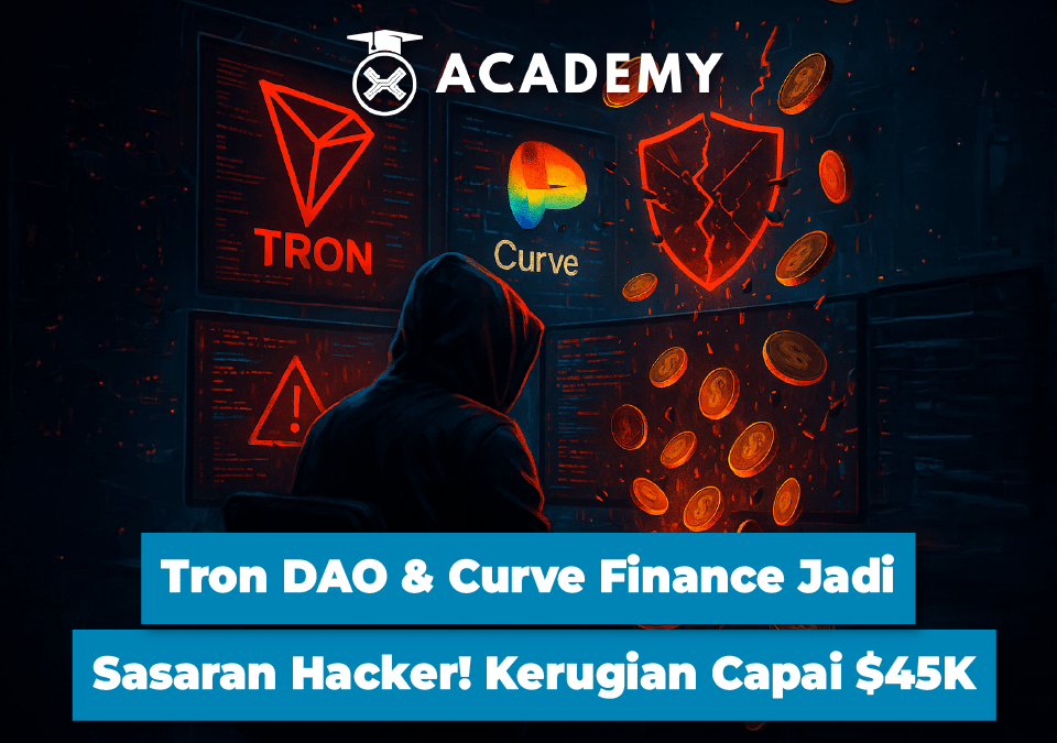 Tron DAO & Curve Finance Jadi Sasaran Hacker! Kerugian Capai $45K