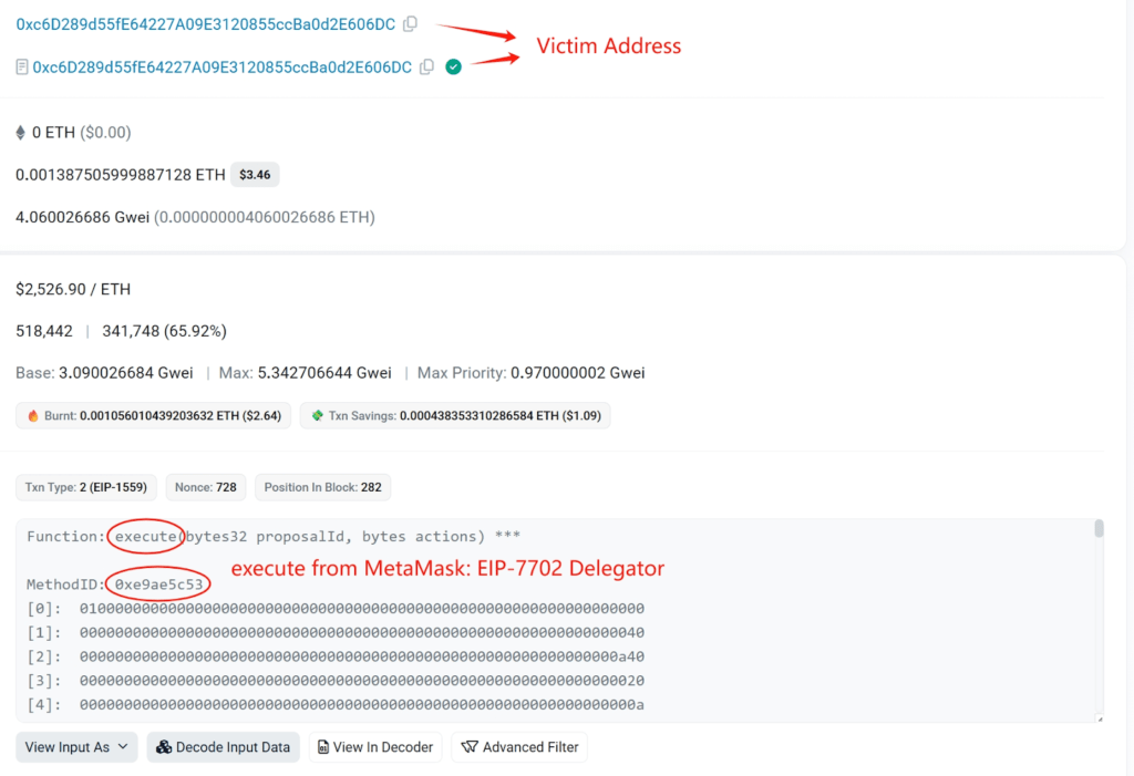 Modus Eksploitasi Delegator EIP-7702 Modus Eksploitasi Delegator EIP-7702