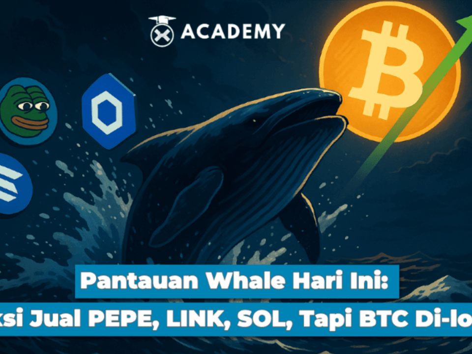 Pantauan Whale Hari Ini: Aksi Jual PEPE, LINK, SOL, Tapi BTC Di-long