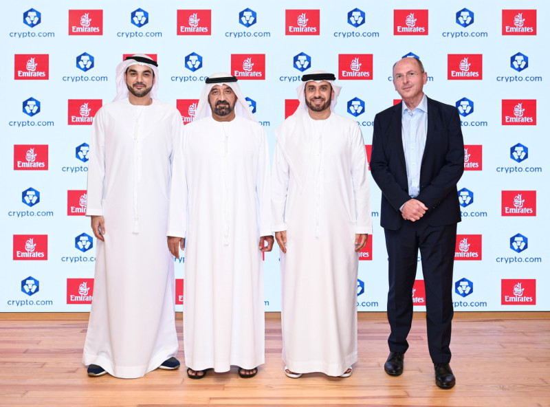 800 emirates signs mou with crypto.com 2