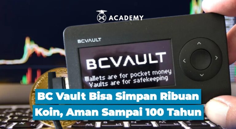 BC Vault Bisa Simpan Ribuan Koin, Aman Sampai 100 Tahun