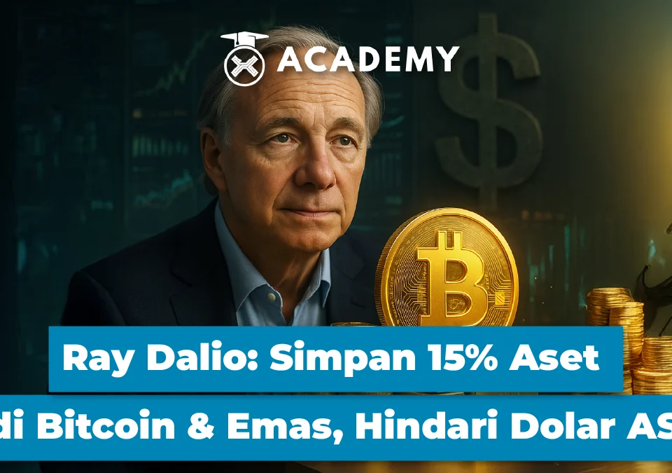 Ray Dalio: Simpan 15% Aset di Bitcoin & Emas, Hindari Dolar AS!