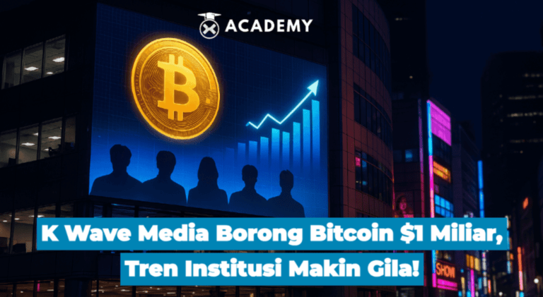 K Wave Media Borong Bitcoin $1 Miliar, Tren Institusi Makin Gila!