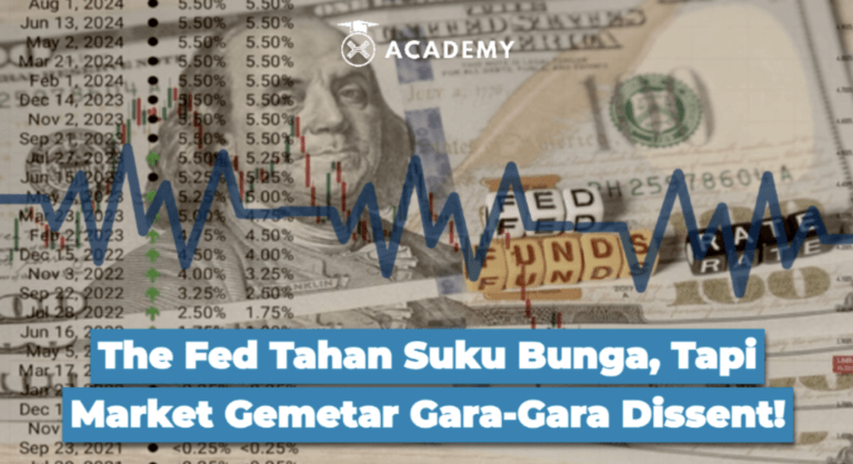 The Fed Tahan Suku Bunga, Tapi Market Gemetar Gara-Gara Dissent!