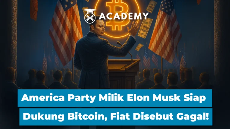 America Party Milik Elon Musk Siap Dukung Bitcoin, Fiat Disebut Gagal!