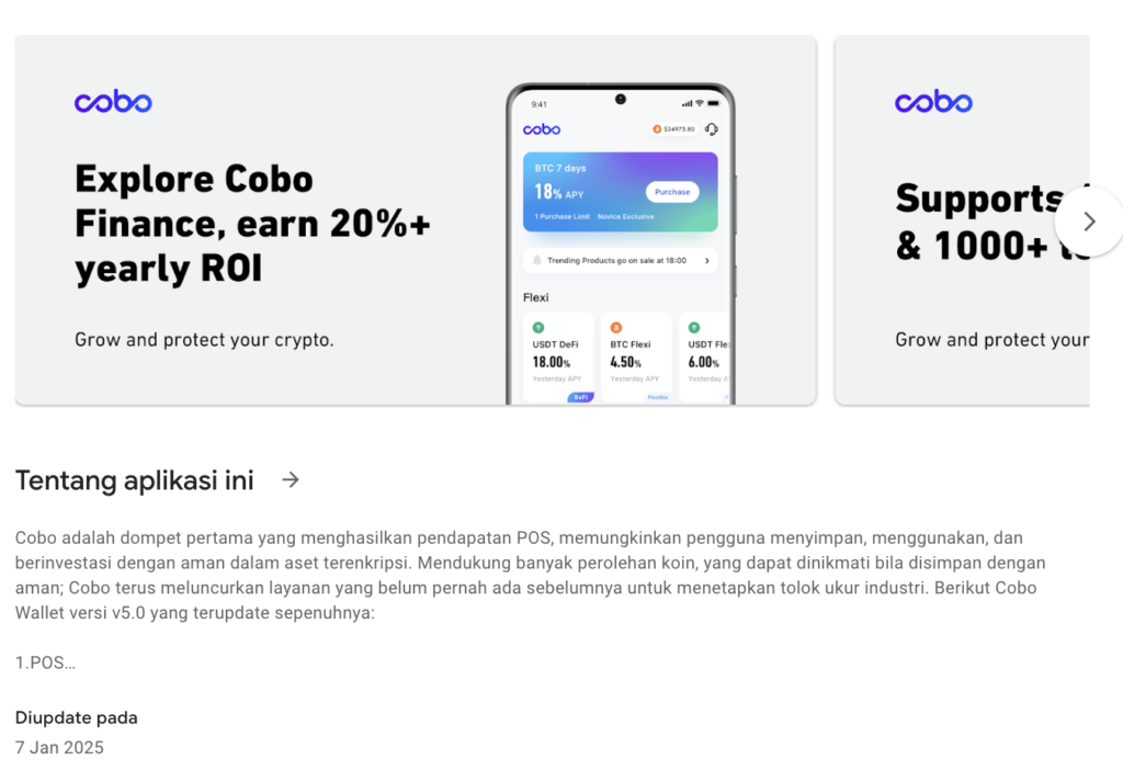 cobo wallet ss Mengenal Cobo Wallet: Dompet Kripto Serius Buat User Serius