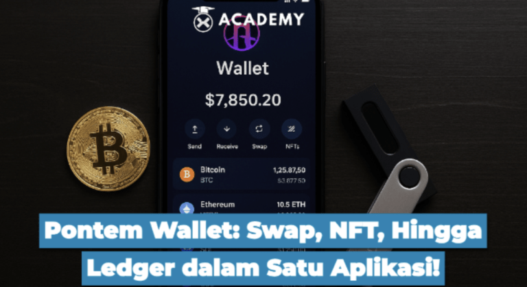Pontem Wallet: Swap, NFT, Hingga Ledger dalam Satu Aplikasi!