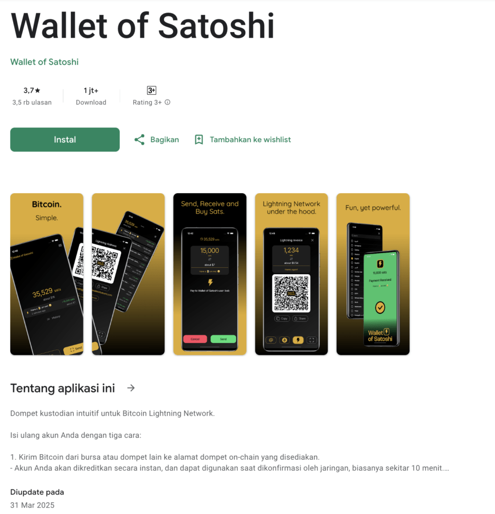 satioshi wallet Apa Itu Wallet of Satoshi?