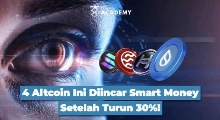 4 Altcoin Ini Diincar Smart Money Setelah Turun 30%!