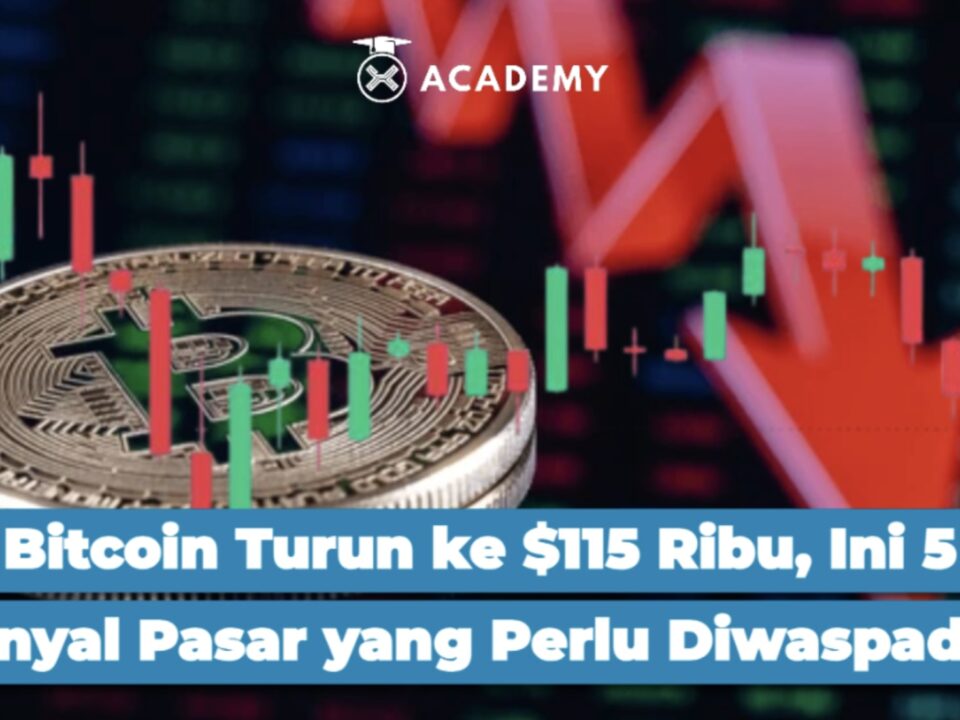 Bitcoin Turun ke $115 Ribu, Ini 5 Sinyal Pasar yang Perlu Diwaspadai