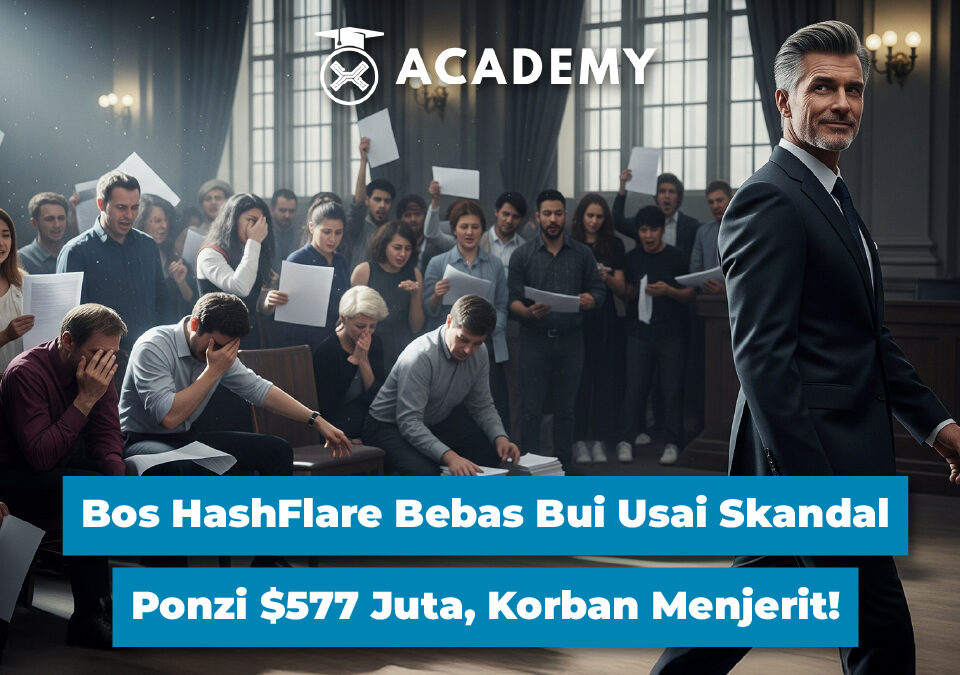 Bos HashFlare Bebas Bui Usai Skandal Ponzi $577 Juta, Korban Menjerit!