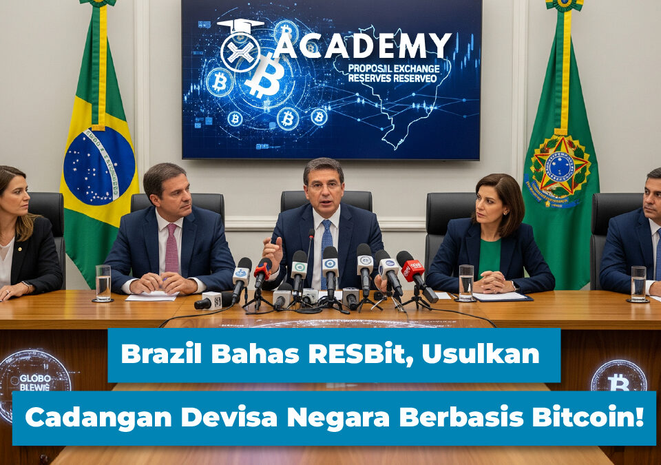Brazil Bahas RESBit, Usulkan Cadangan Devisa Negara Berbasis Bitcoin!