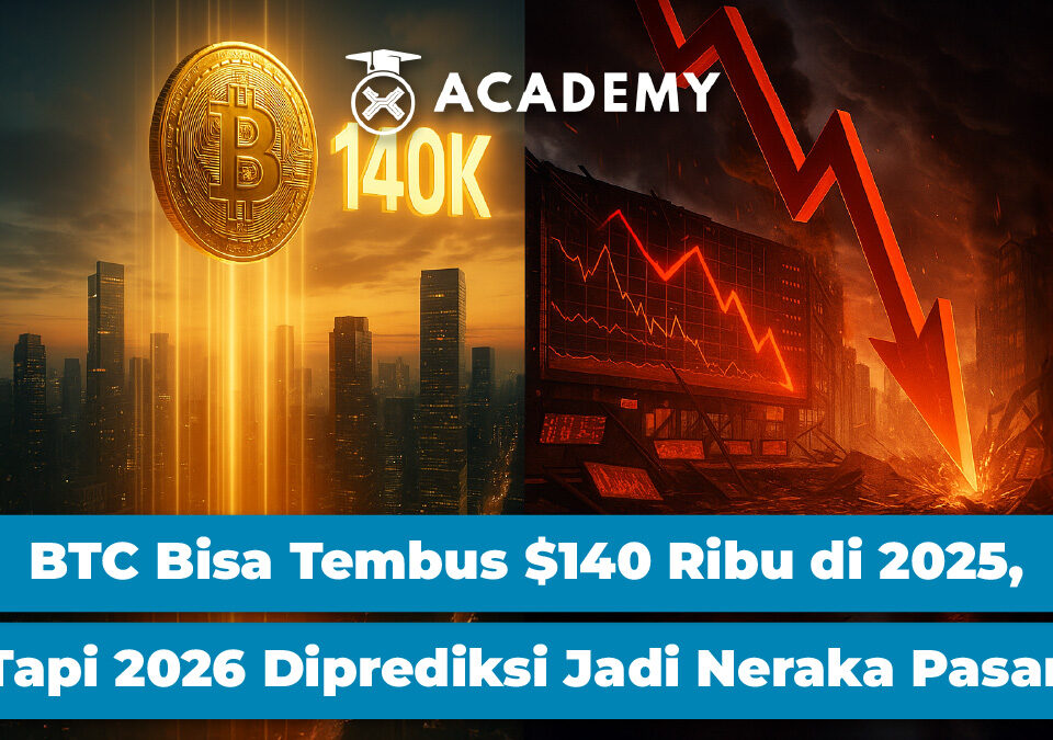 BTC Bisa Tembus $140 Ribu di 2025, Tapi 2026 Diprediksi Jadi Neraka Pasar!