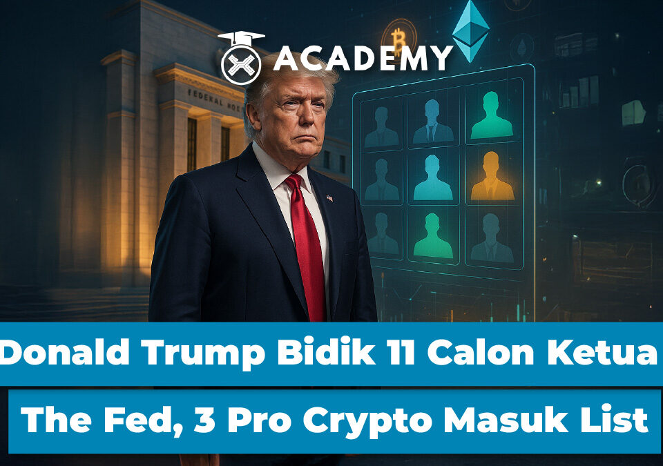 Donald Trump Bidik 11 Calon Ketua The Fed, 3 Pro Crypto Masuk List
