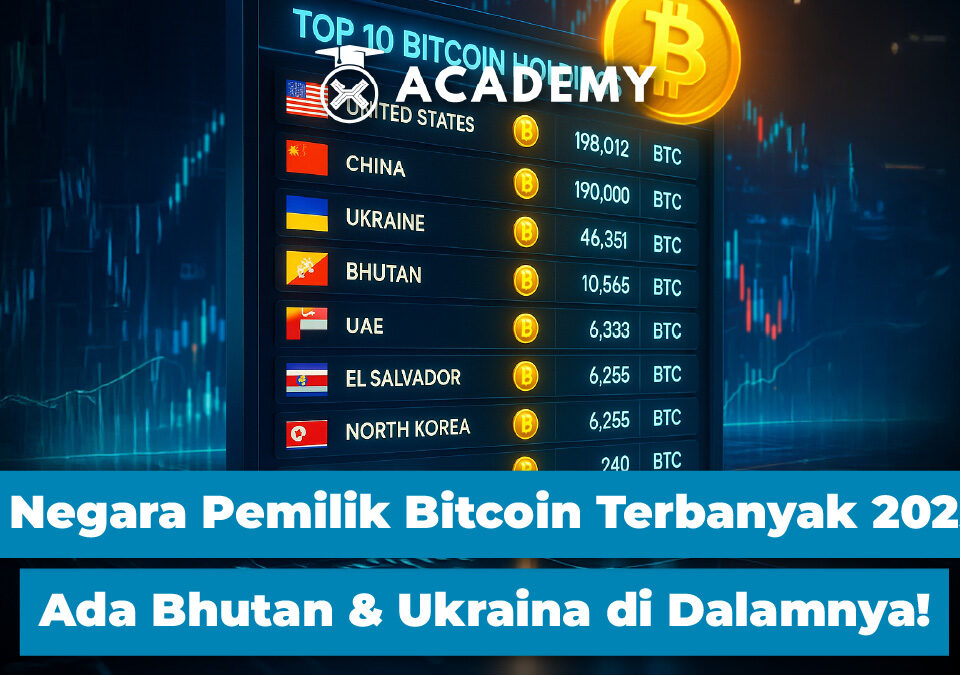 10 Negara Pemilik Bitcoin Terbanyak 2025, Ada Bhutan & Ukraina di Dalamnya!