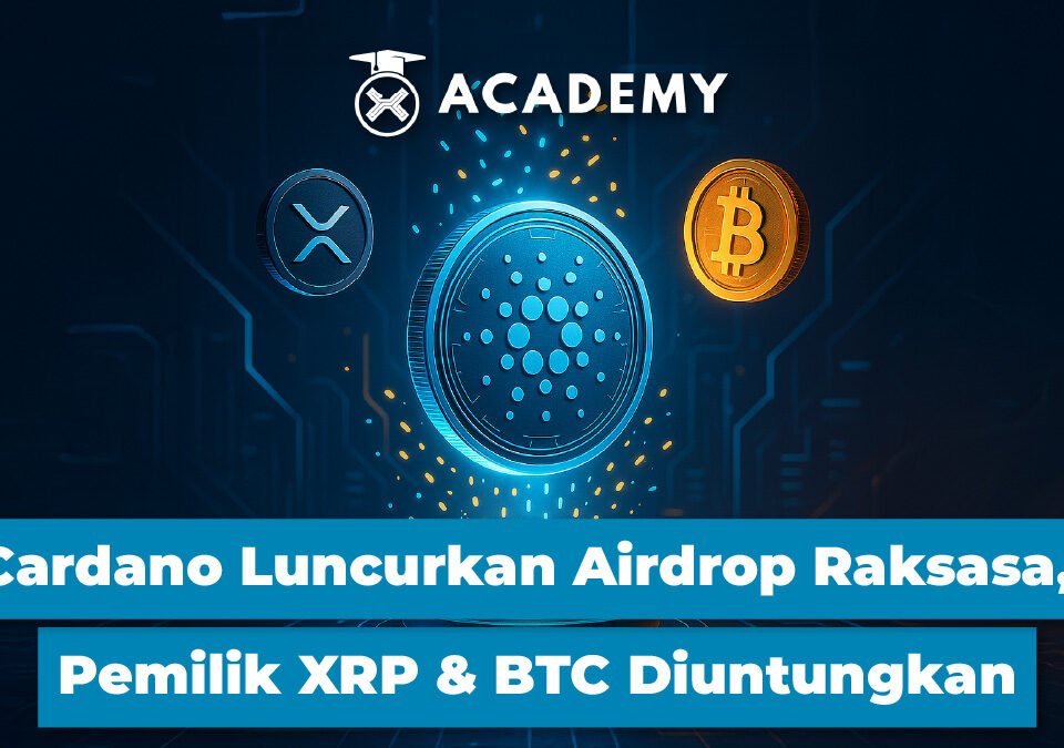 Cardano Luncurkan Airdrop Raksasa, Pemilik XRP & BTC Diuntungkan