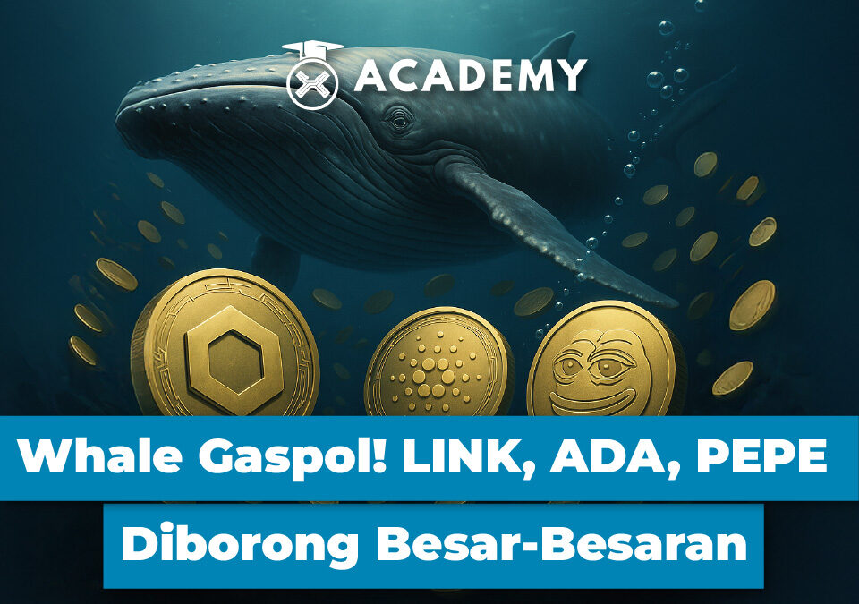 Whale Gaspol! LINK, ADA, PEPE Diborong Besar-Besaran