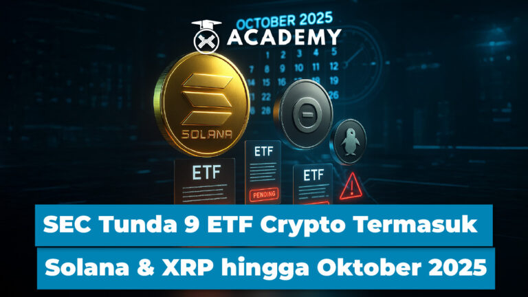 SEC Tunda 9 ETF Crypto Termasuk Solana & XRP hingga Oktober 2025