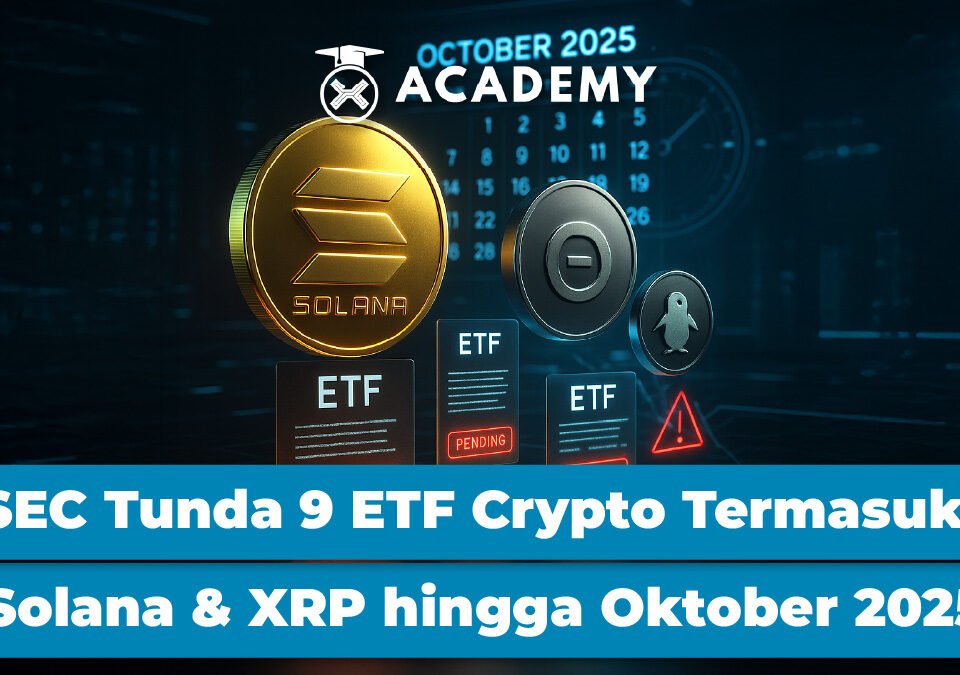 SEC Tunda 9 ETF Crypto Termasuk Solana & XRP hingga Oktober 2025