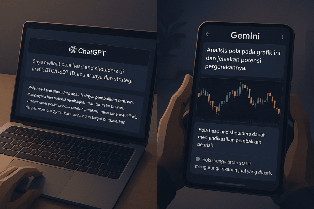 Bagaimanakah Cara Menggunakan ChatGPT & Gemini untuk Baca Chart?