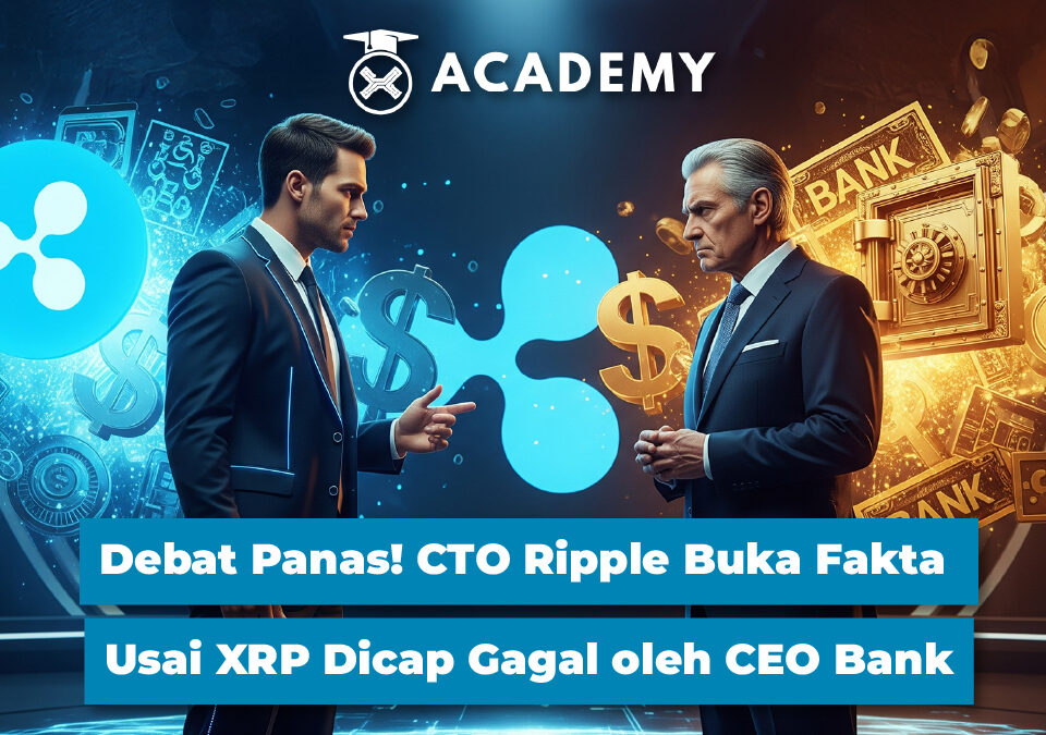 Debat Panas! CTO Ripple Buka Fakta Usai XRP Dicap Gagal oleh CEO Bank