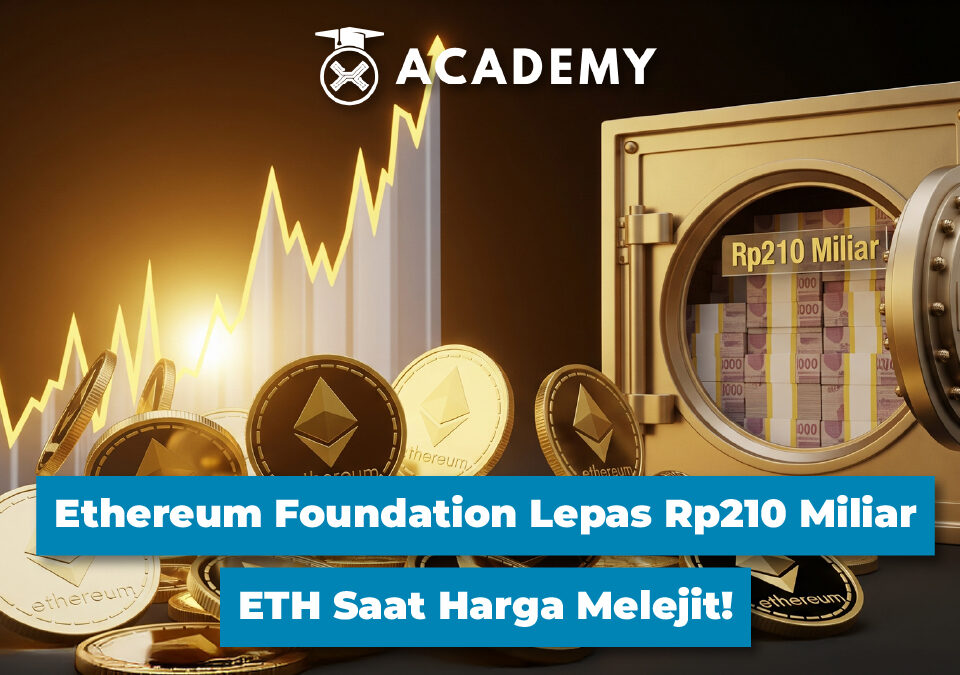 Ethereum Foundation Lepas Rp210 Miliar ETH Saat Harga Melejit!
