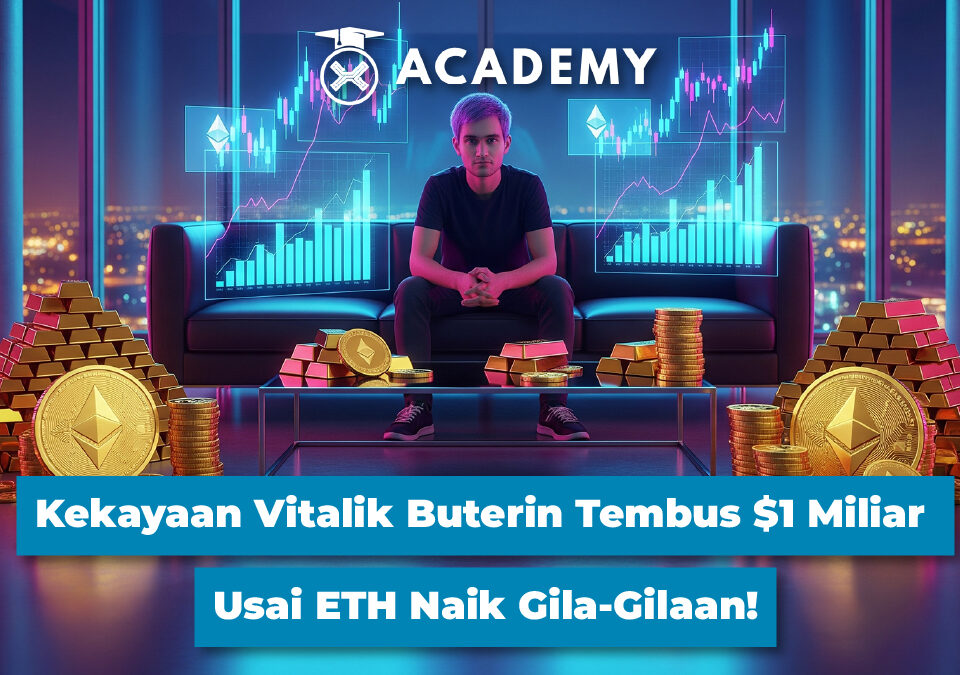 Kekayaan Vitalik Buterin Tembus $1 Miliar Usai ETH Naik Gila-Gilaan!