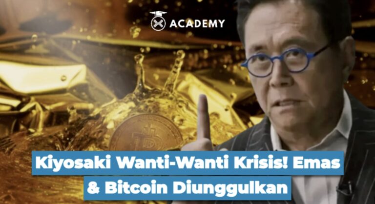 Kiyosaki Wanti-Wanti Krisis! Emas & Bitcoin Diunggulkan