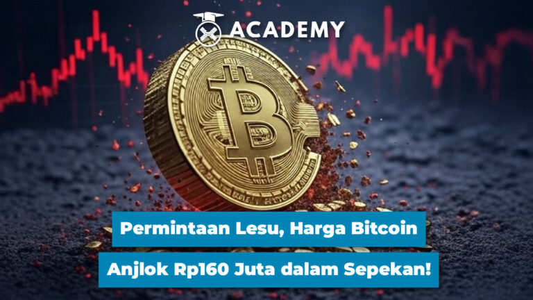 Permintaan Lesu, Harga Bitcoin Anjlok Rp160 Juta dalam Sepekan!