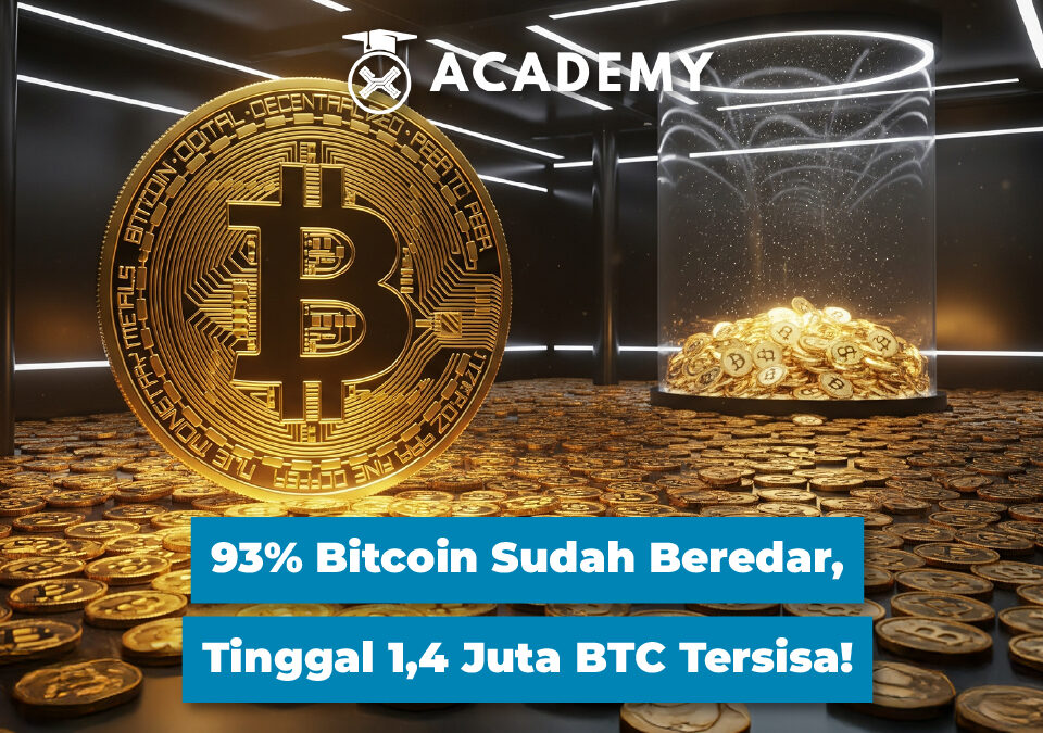 93% Bitcoin Sudah Beredar, Tinggal 1,4 Juta BTC Tersisa!