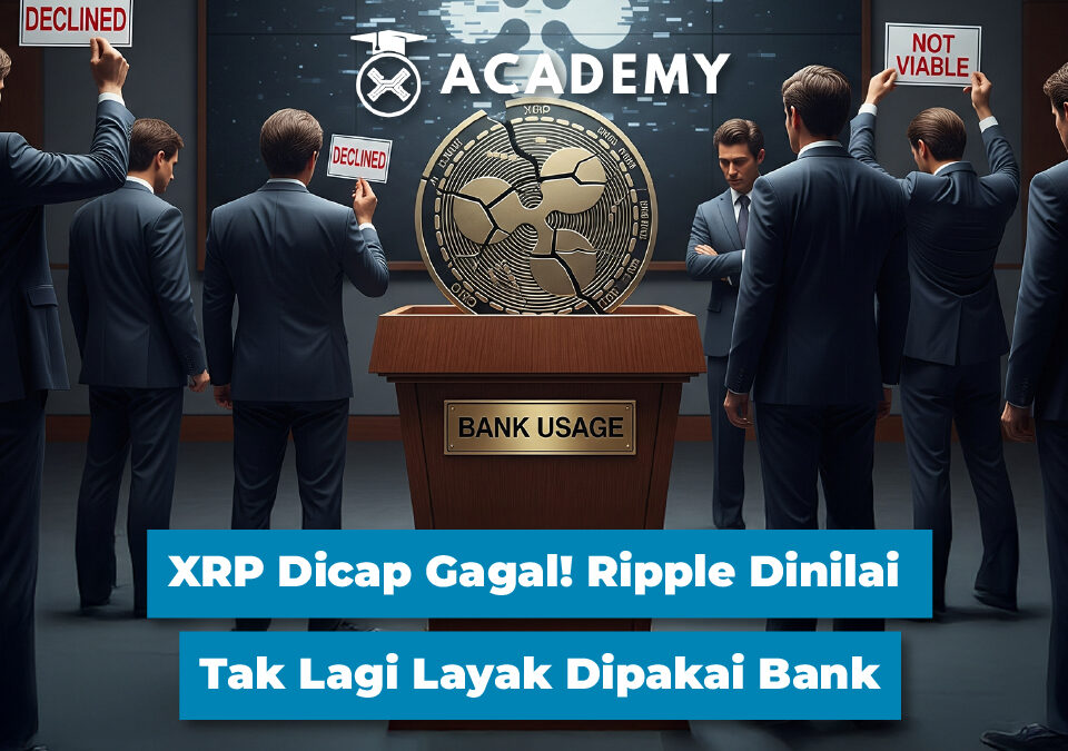 XRP Dicap Gagal! Ripple Dinilai Tak Lagi Layak Dipakai Bank