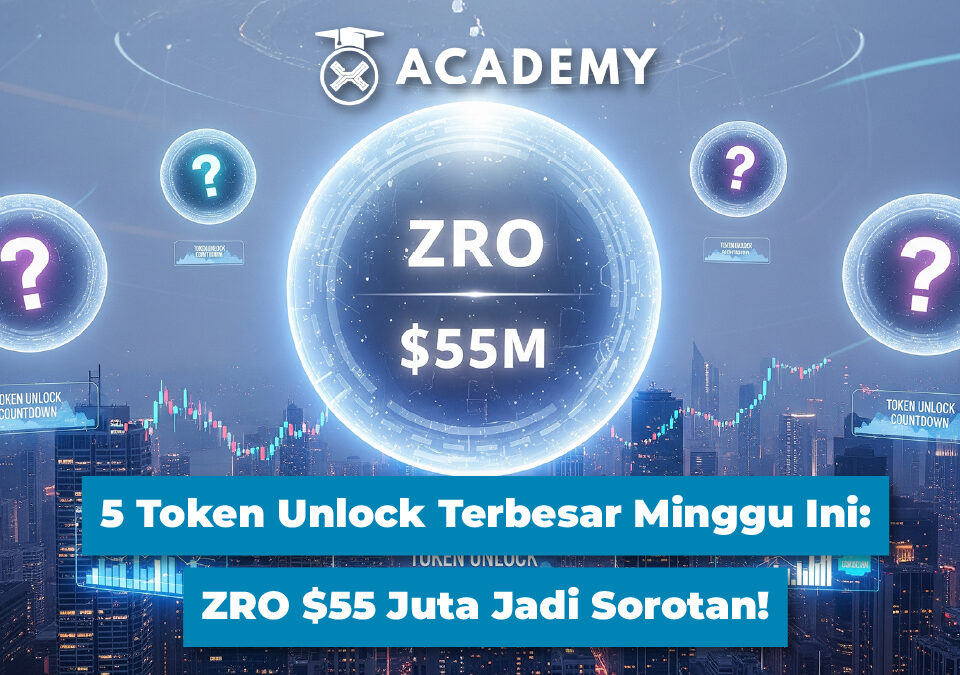 5 Token Unlock Terbesar Minggu Ini: ZRO $55 Juta Jadi Sorotan!