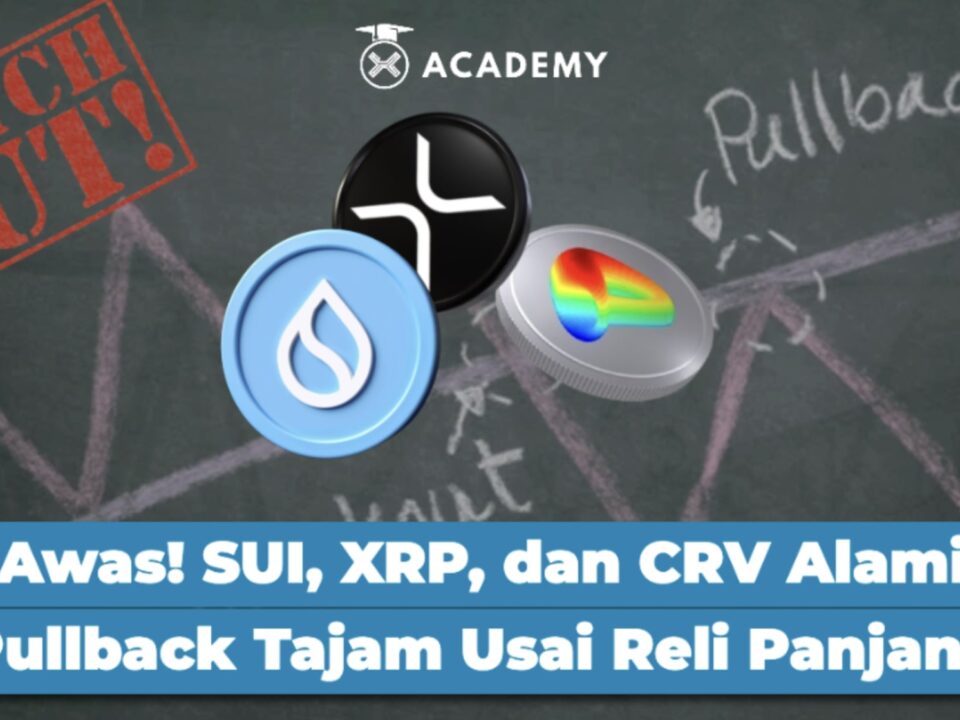 Awas! SUI, XRP, dan CRV Alami Pullback Tajam Usai Reli Panjang