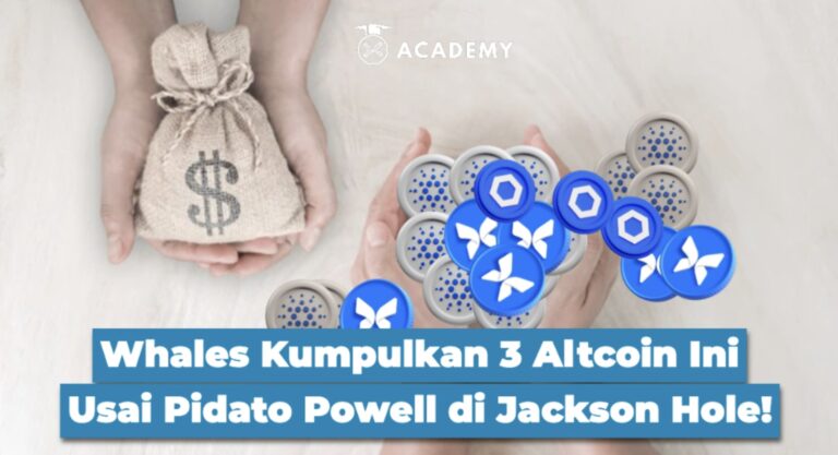 Whales Kumpulkan 3 Altcoin Ini Usai Pidato Powell di Jackson Hole!