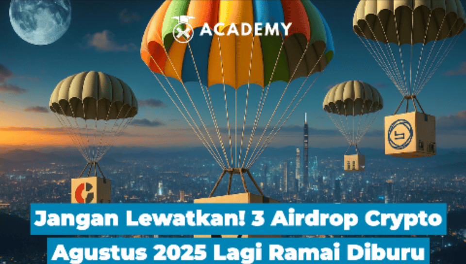 Jangan Lewatkan! 3 Airdrop Crypto Agustus 2025 Lagi Ramai Diburu