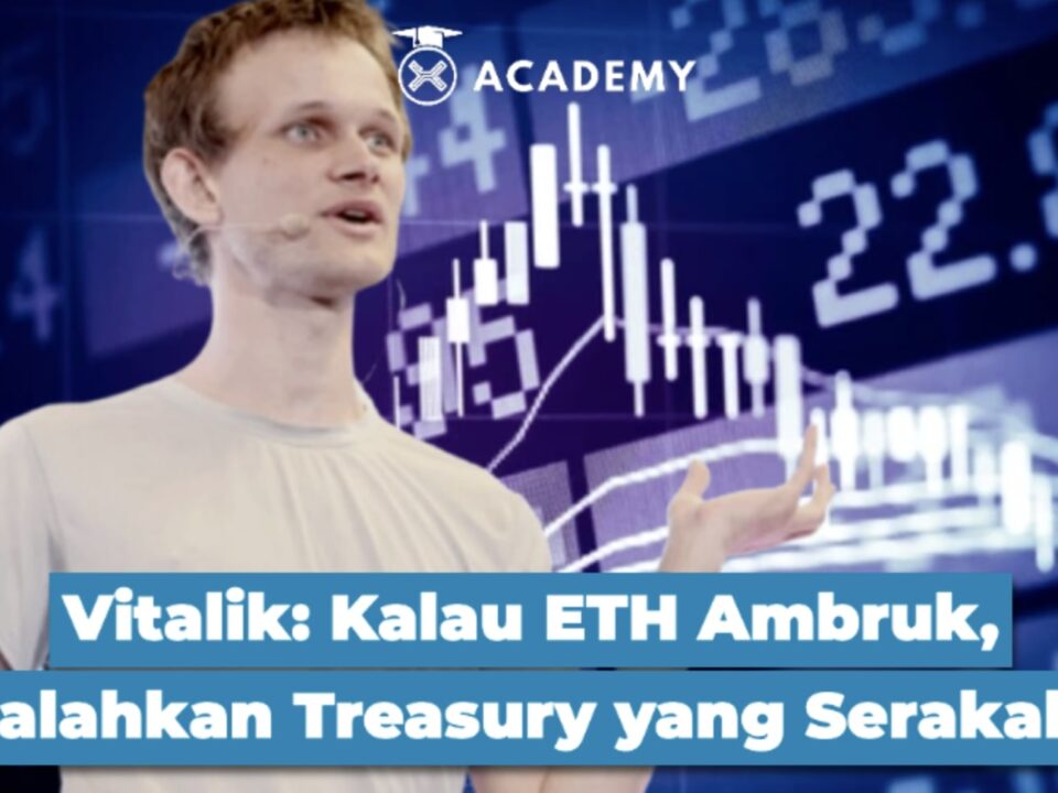 Vitalik: Kalau ETH Ambruk, Salahkan Treasury yang Serakah!