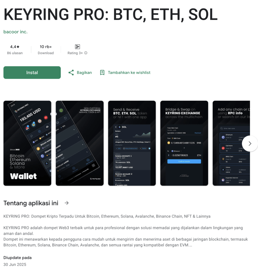 Apa Itu Keyring Pro Wallet dan Kenapa Muncul di Tengah Kompetisi Dompet Kripto?