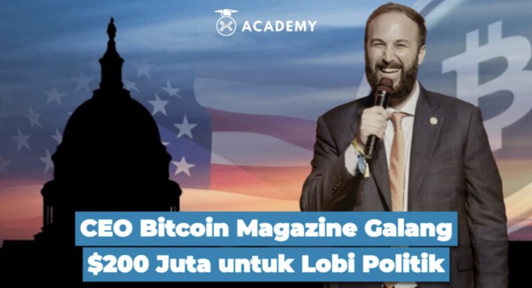 CEO Bitcoin Magazine Galang $200 Juta untuk Lobi Politik