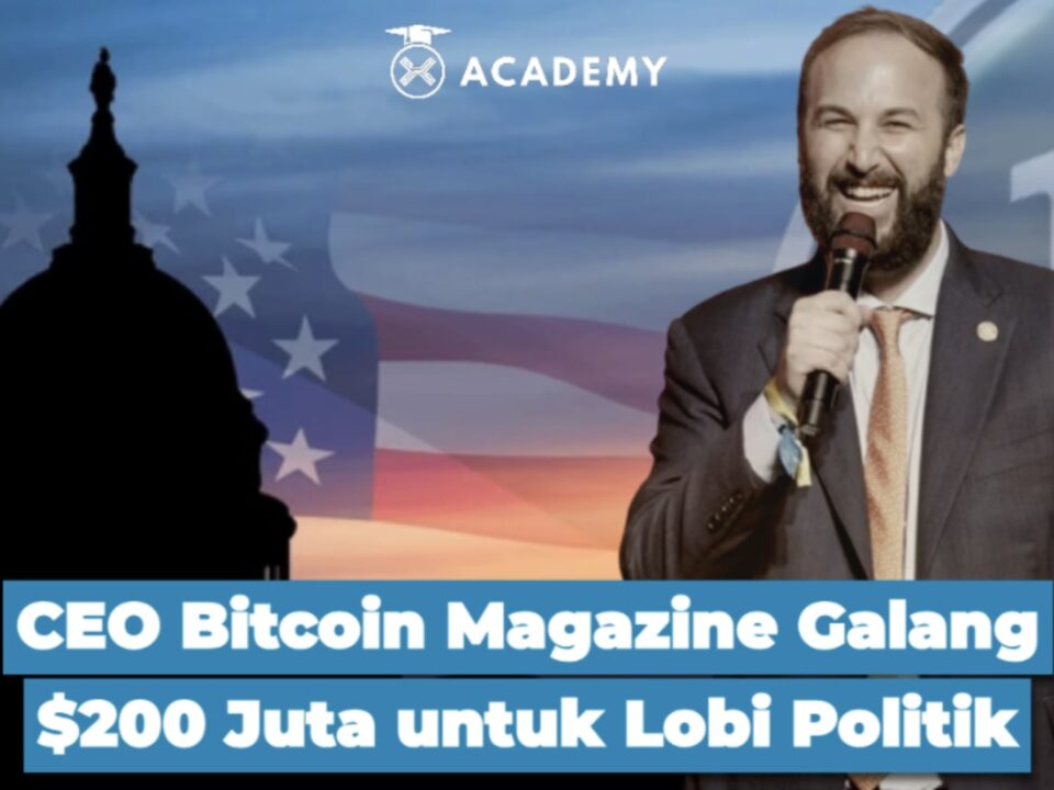 CEO Bitcoin Magazine Galang $200 Juta untuk Lobi Politik