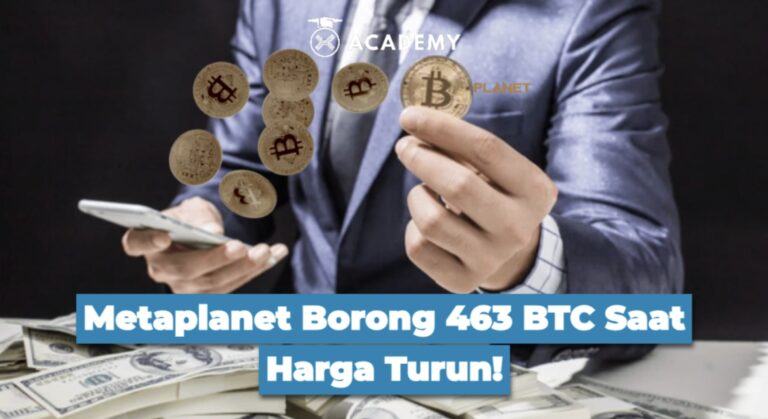 Metaplanet Borong 463 BTC Saat Harga Turun!