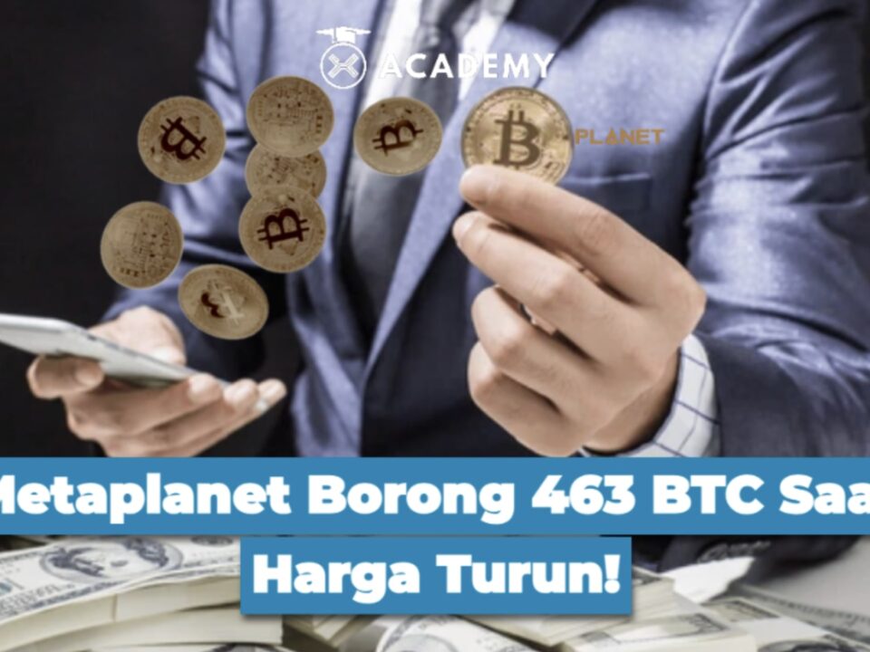 Metaplanet Borong 463 BTC Saat Harga Turun!