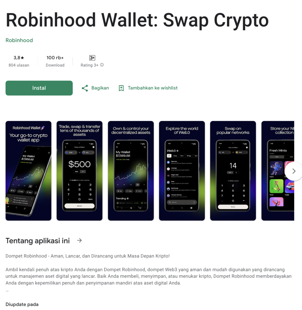 robin hood ss play store Masih Aktif dan Berkembang di 2025