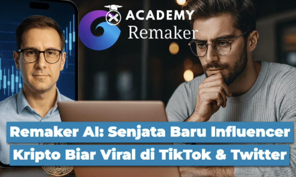 Remaker AI: Senjata Baru Influencer Kripto Biar Viral di TikTok & Twitter